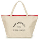 Karl Lagerfeld K/RSG CANVAS SHOPPER Beige Borse Shopping Donna - 1