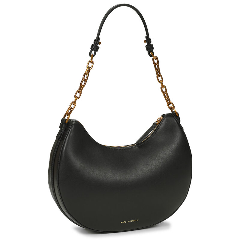Karl Lagerfeld K/AUTOGRAPH MOON SHOULDER BAG Nero Borse a spalla Donna - 2