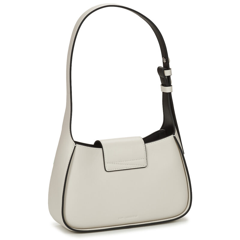 Karl Lagerfeld K/SIGNATURE SM SHOULDER BAG Bianco Borse a spalla Donna - 2