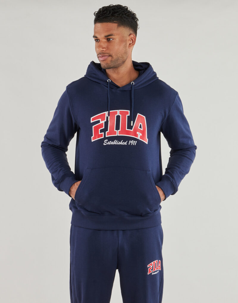 Felpe mit Cappuccio Fila LANDEN Marine Herren Hoodies - 2