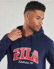 Felpe mit Cappuccio Fila LANDEN Marine Herren Hoodies - 5