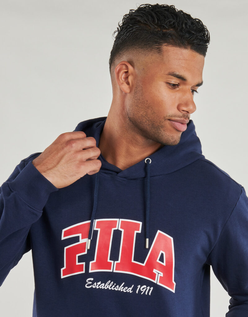 Felpe mit Cappuccio Fila LANDEN Marine Herren Hoodies - 5