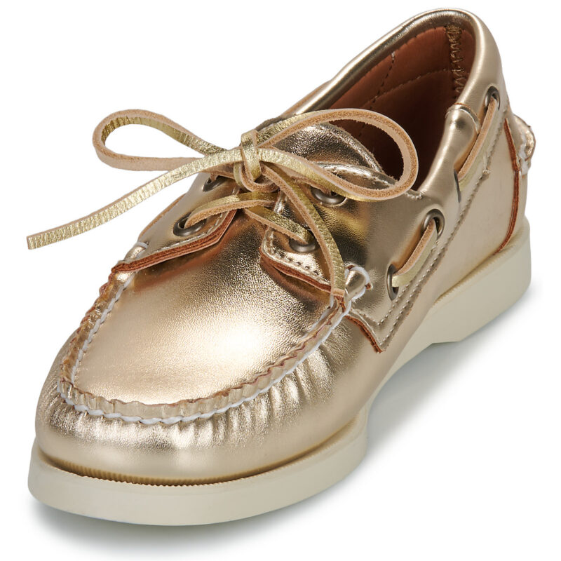 Sebago DOCKSIDES PORTLAND MET W Oro Scarpe da barca Donna - 3