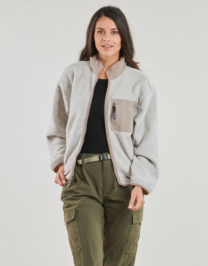Felpa  Patagonia  WOMEN'S SYNCHILLA JACKET  Grigio -  Felpe Donna - 2