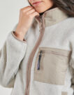 Felpa  Patagonia  WOMEN'S SYNCHILLA JACKET  Grigio -  Felpe Donna - 5