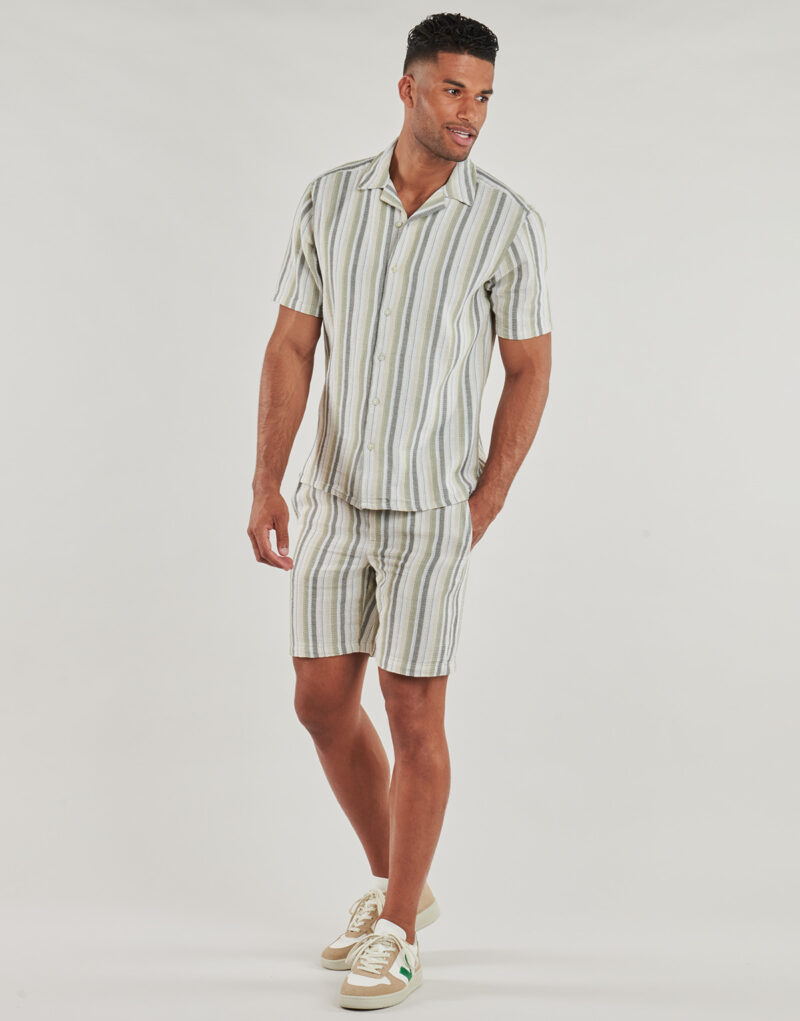 Camicia a maniche corte Only & Sons ONSTREV Verde Camicie a maniche corte Uomo - 3