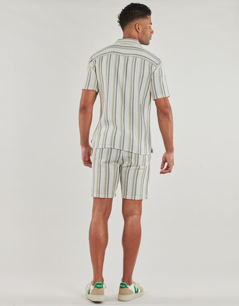 Camicia a maniche corte Only & Sons ONSTREV Verde Camicie a maniche corte Uomo - 4