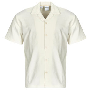 Camicia a maniche corte  Selected  SLHRELAXTALON  Beige -  Camicie a maniche corte Uomo