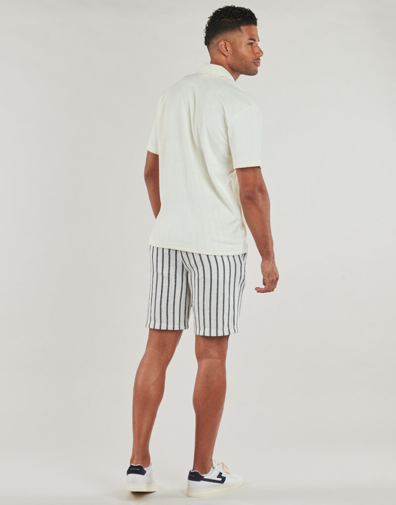 Camisa de manga corta Selected SLHRELAXTALON Beige Camisas de manga corta Hombre - 4