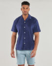 Camisa de manga corta Selected SLHRELAXTALON Azul Camisas de manga corta Hombre - 2