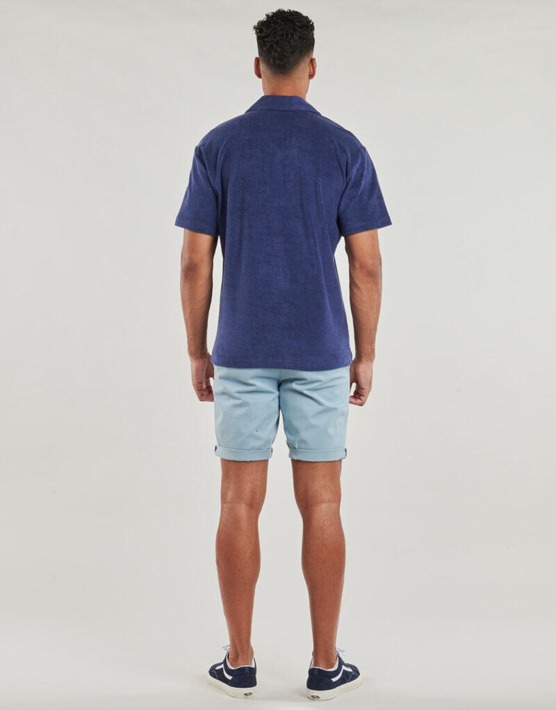 Camisa de manga corta Selected SLHRELAXTALON Azul Camisas de manga corta Hombre - 4