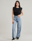 Jeans Flare  Lee  STELLA A LINE  Marine -  Jeans Flare Donna - 2