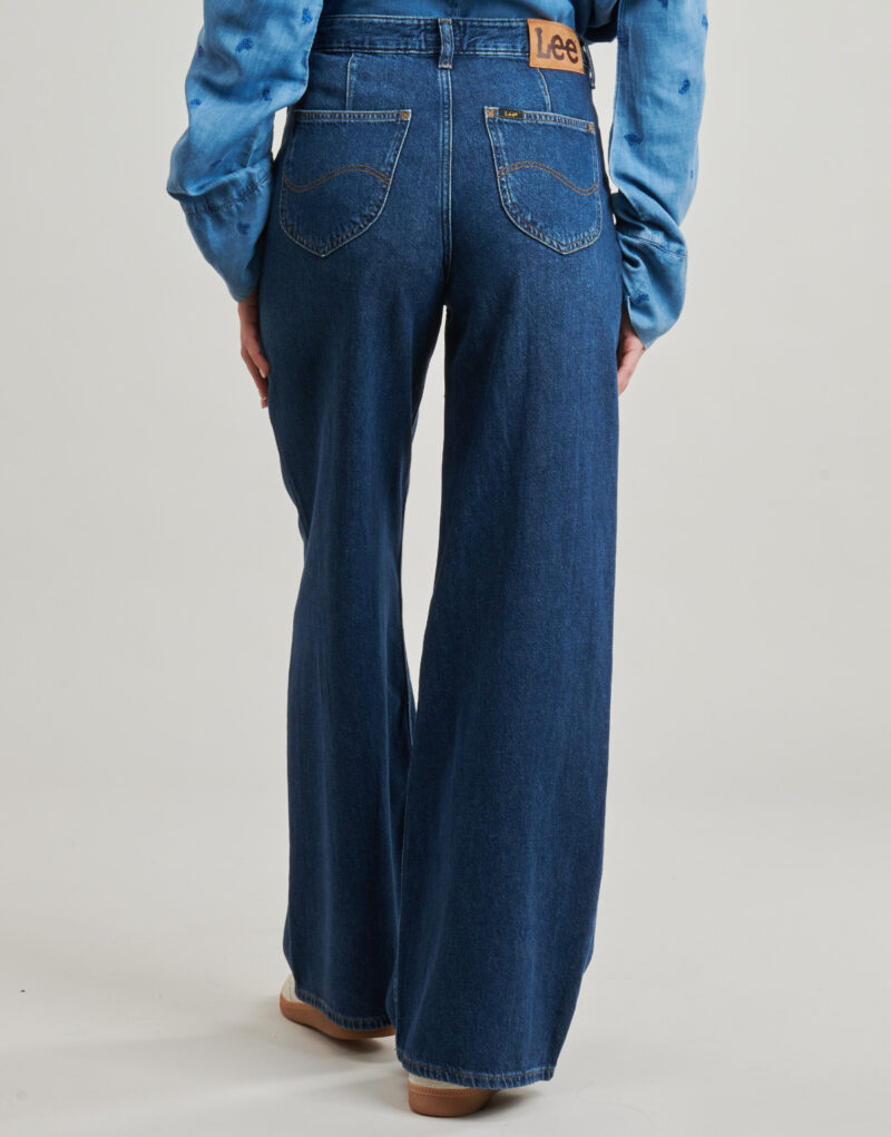 Jeans Flare Lee STELLA A LINE Blu Jeans Flare Donna - 4