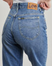 Jeans Lee RIDER CLASSIC Blu Jeans Donna - 5