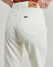 Jeans Lee RIDER CLASSIC Bianco Jeans Donna - 5