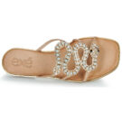 Exé Shoes 543-ORO-LEATHER-NATURAL Beige Ciabatta Donna - 6