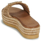 Exé Shoes 549-HYDRA-RAFFIA-TAN Marrone Ciabatta Donna - 5