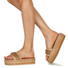 Exé Shoes 549-HYDRA-RAFFIA-TAN Marrone Ciabatta Donna - 8