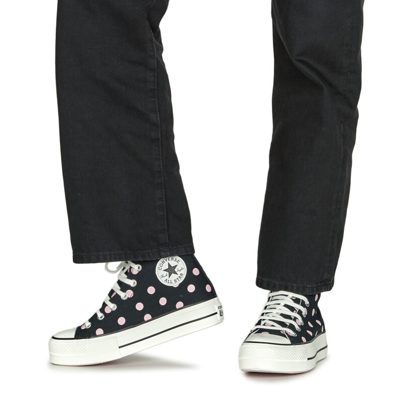 Converse  CHUCK TAYLOR ALL STAR LIFT  Nero -  Sneakers alte Donna - 8