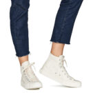 Converse  CHUCK TAYLOR ALL STAR  Bianco -  Sneakers alte Donna - 8