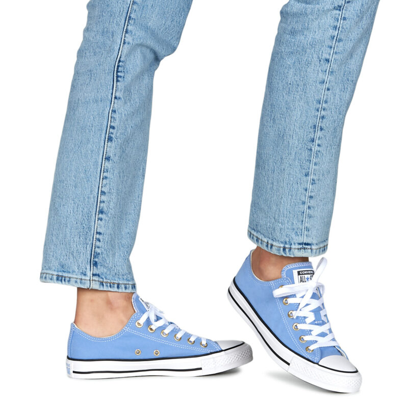 Converse  CHUCK TAYLOR ALL STAR PEACHED CANVAS  Blu -  Sneakers Uomo - 8