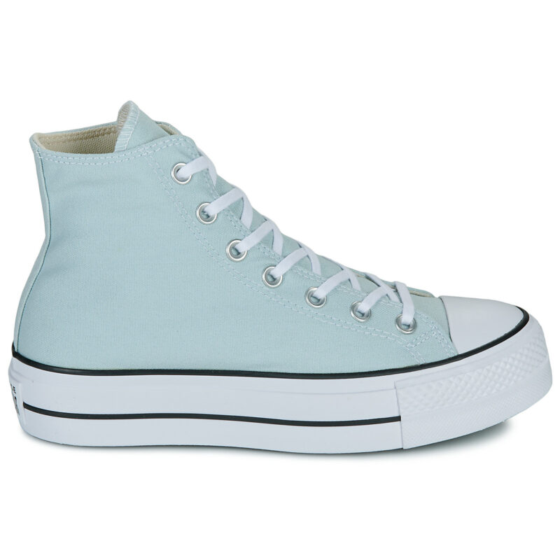 Converse CHUCK TAYLOR ALL STAR LIFT PLATFORM Blu Sneakers alte Donna - 2