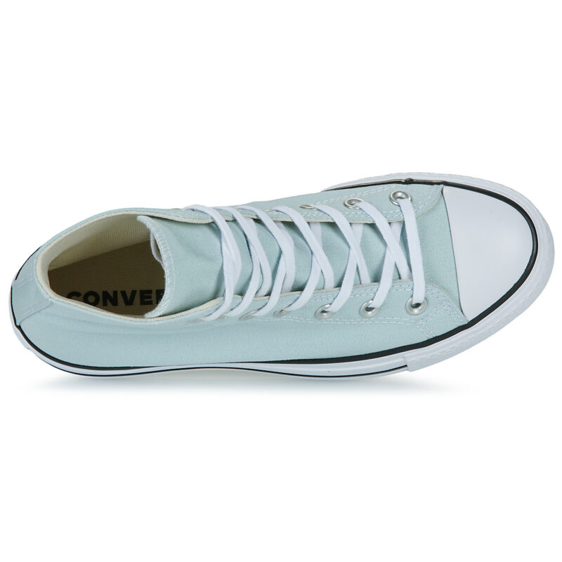 Converse CHUCK TAYLOR ALL STAR LIFT PLATFORM Blu Sneakers alte Donna - 6