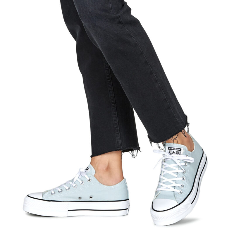 Converse CHUCK TAYLOR ALL STAR LIFT PLATFORM Blu Sneakers basse Donna - 8