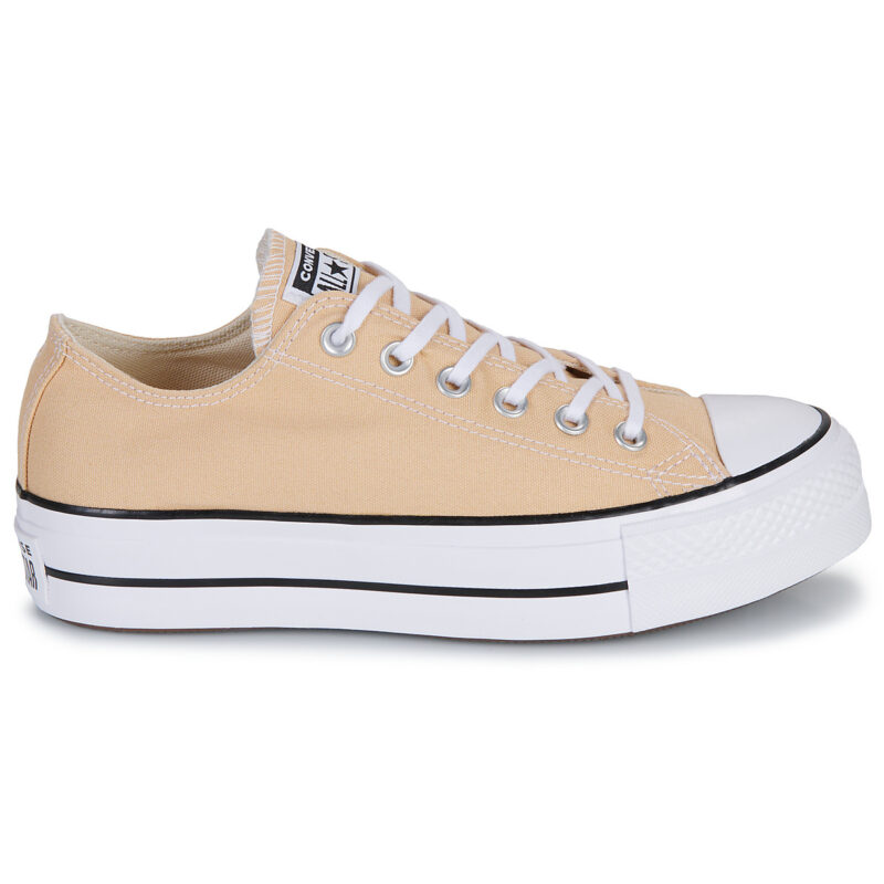 Converse CHUCK TAYLOR ALL STAR LIFT PLATFORM Beige Sneakers basse Donna - 2