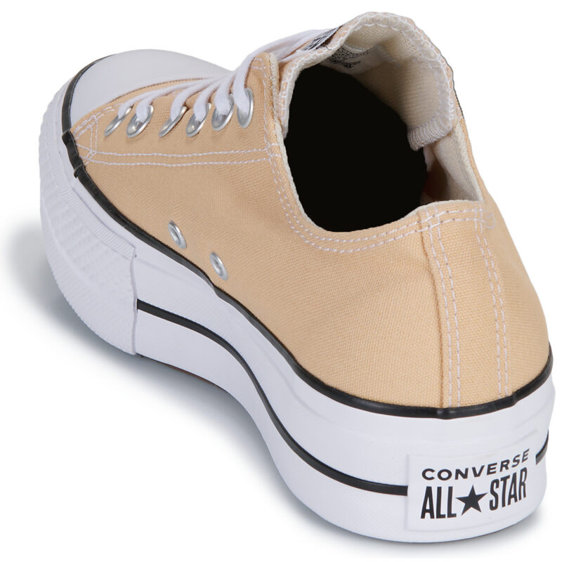 Converse CHUCK TAYLOR ALL STAR LIFT PLATFORM Beige Sneakers basse Donna - 5