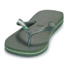 Havaianas  BRASIL LOGO  Kaki -  Infradito Donna - 3