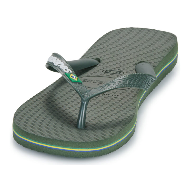 Havaianas  BRASIL LOGO  Kaki -  Infradito Donna - 3