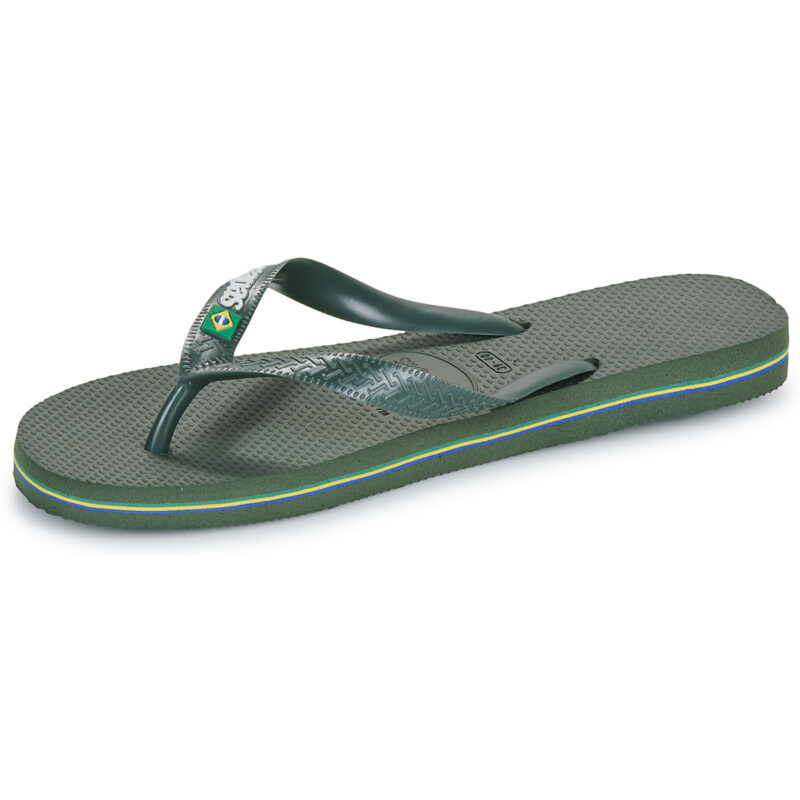 Havaianas  BRASIL LOGO  Kaki -  Infradito Uomo - 4