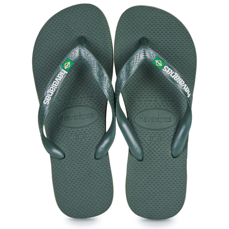 Havaianas  BRASIL LOGO  Kaki -  Infradito Donna - 6