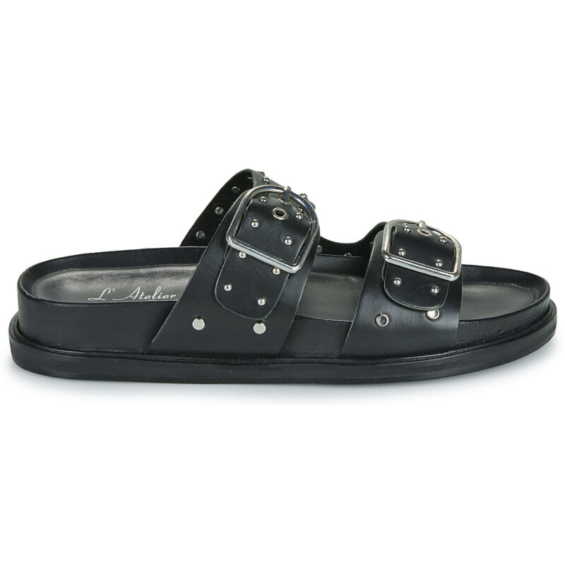 L'Atelier Tropézien  SH2338  Nero -  Ciabatta Donna - 2