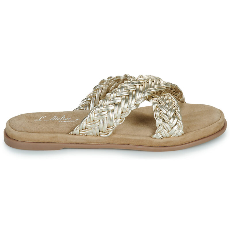 L'Atelier Trop&eacute;zien SH2310 Oro Ciabatta Donna - 2
