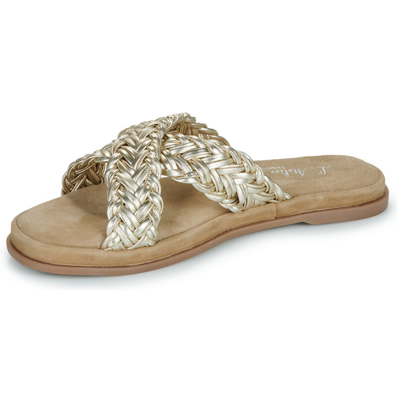 L'Atelier Trop&eacute;zien SH2310 Oro Ciabatta Donna - 4