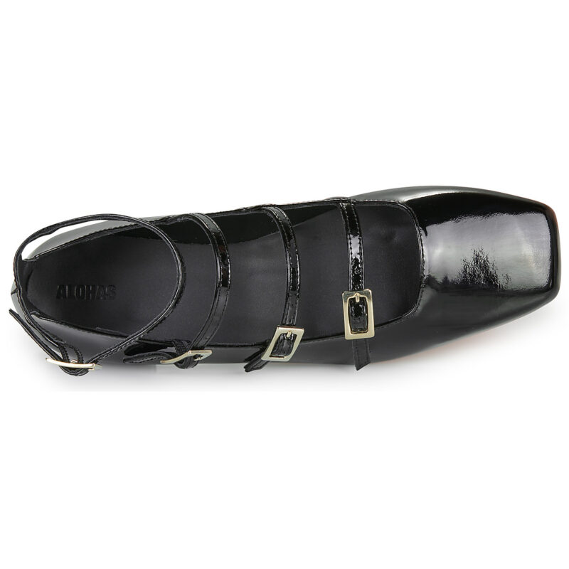 ALOHAS LUKE Black Women's Flats - 6