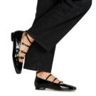 ALOHAS LUKE Black Women's Flats - 8