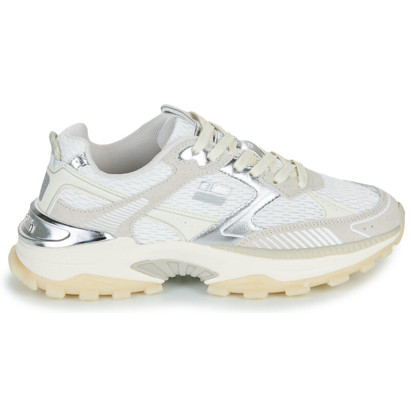 D.Franklin  347 FLAME  Argento -  Sneakers basse Donna - 2