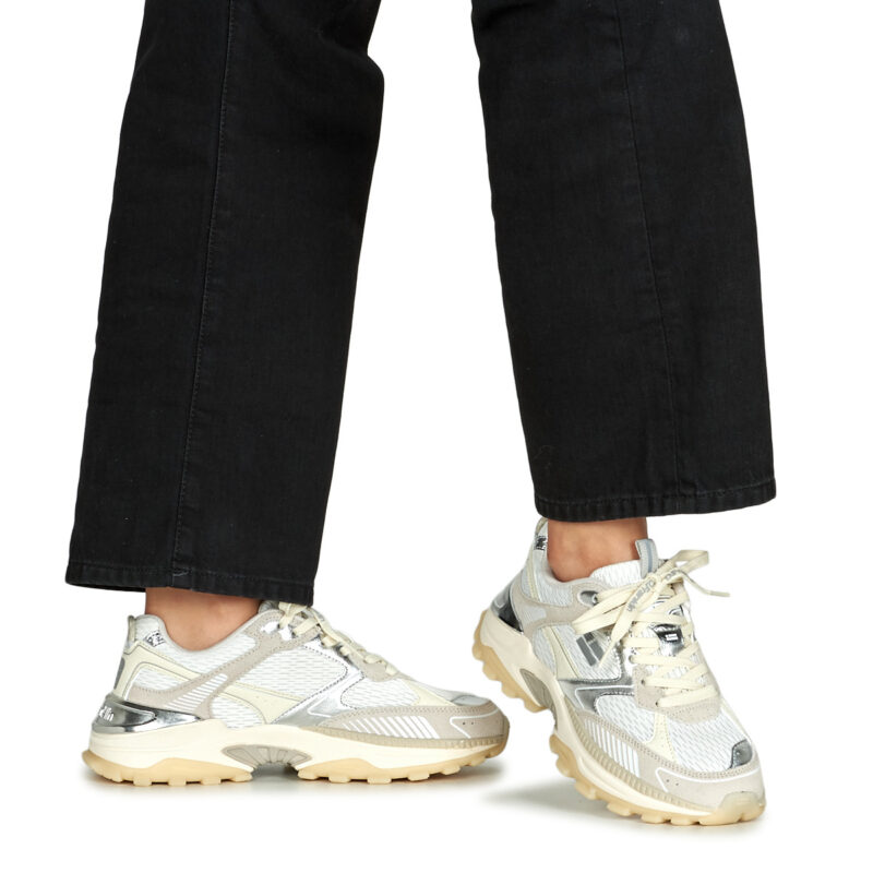 D.Franklin  347 FLAME  Argento -  Sneakers basse Donna - 8