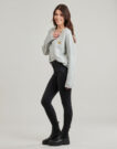 Pullover Moony Mood - Graue Damenpullover - 3