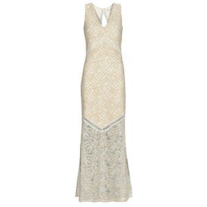 Abito lungo donna Guess NEW LIZA beige, elegante e raffinato, ideale per occasioni speciali e eventi estivi. Realizzato con materiali di alta qualità, questo vestido versatile è perfetto per creare look sofisticati. Scopri lo stile unico e alla moda con il nuovo abito lungo di Guess, disponibile in beige, per un tocco di classe nel tuo guardaroba.