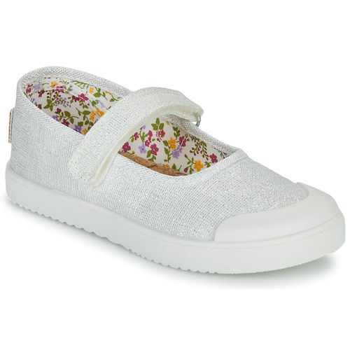 Ballerine bambina ragazza Pablosky  BASIC CANVAS  Bianco Pablosky 8445543531093