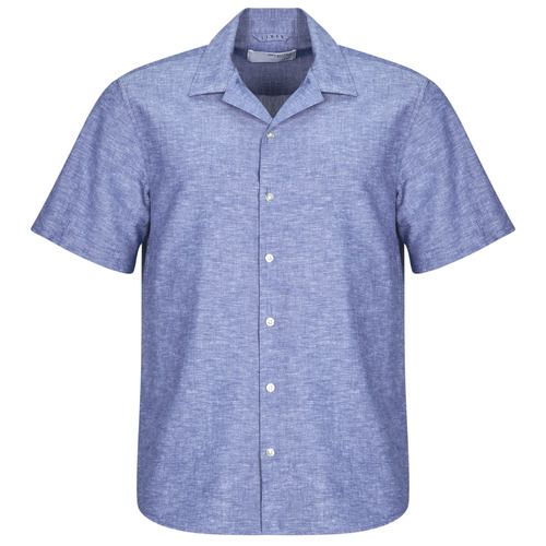 Camicia a maniche corte uomo Selected SLHREGSUN in blu, elegante e versatile, perfetta per un look casual e informale. Realizzata in materiali di alta qualità, offre comfort e stile per ogni occasione. Ideale per l'estate, questa camicia è un must-have nel guardaroba maschile.