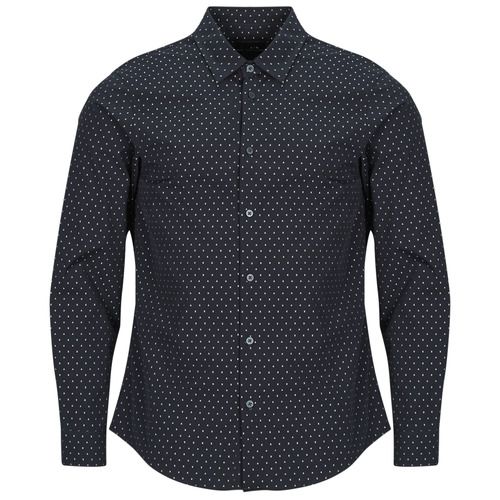 Camicia a maniche lunghe Uomo Armani Exchange XM000719 in nero, elegante e versatile, ideale per outfit casual o formali. Perfetta per ogni stagione, realizzata con materiali di alta qualità per massimo comfort e stile. Disponibile ora su Outlet Scarpe Online.