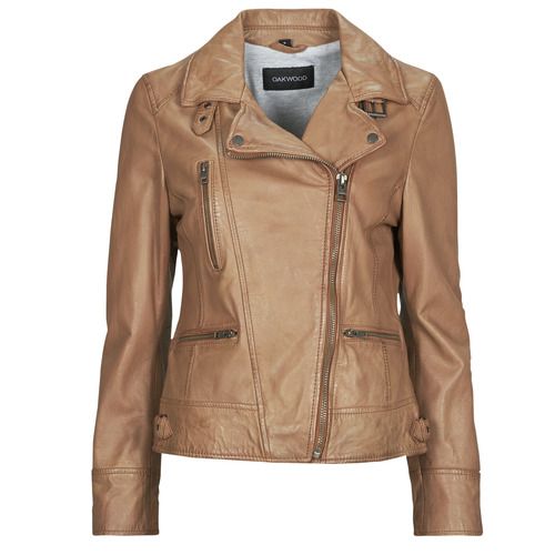 Giacca in pelle Donna Oakwood FLASH di alta qualità, caratterizzata da un design elegante e moderno. Realizzata in pelle morbida, offre comfort e stile. Perfetta per ogni stagione, ideale per outfit casual e formali. Scopri la giacca Oakwood FLASH per un look autentico e ricercato.