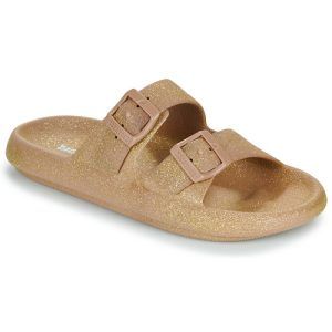 Ciabatta donna Cacatoès JESSY Oro, elegante e confortevole, ideale per ogni occasione. Design raffinato con finiture dorate, perfetta per il tempo libero e l'estate. Acquista la tua ciabatta Cacatoès JESSY Oro per un look sofisticato e alla moda.