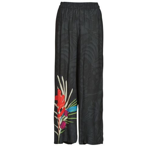Pantaloni morbidi Desigual alla zuava COLIBRI neri per donna, ideali per outfit casual e alla moda. Comodi e versatili, questi pantaloni sono perfetti per ogni occasione, garantendo stile e comfort. Acquista ora per aggiungere un tocco di eleganza al tuo guardaroba.