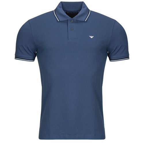 Polo uomo Emporio Armani POLO SHIRT 8N1FB4 Blu, elegante t-shirt in cotone, adatta per un look casual e sofisticato. Acquista online la polo Emporio Armani per un outfit alla moda, ideale per ogni occasione.